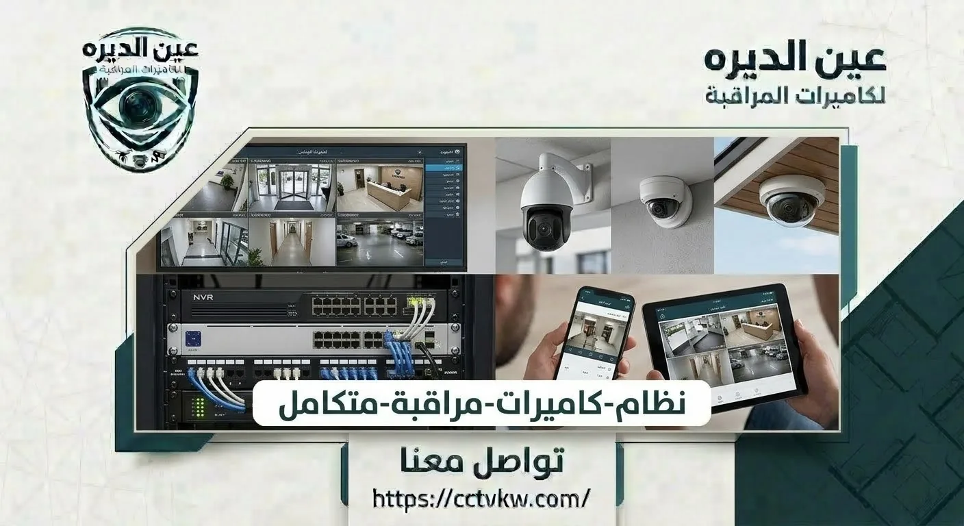 Complete surveillance system with cameras, NVR recorder and mobile viewing